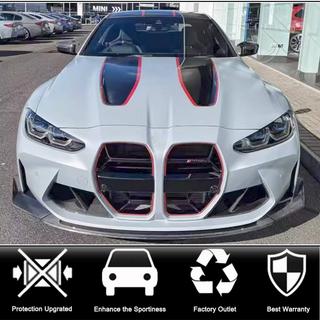 Etupuskurin lip-spoileri Lip V2 (G82/G83, hiilikuitu) BMW 4-sarja G22/23/26 2020– kuva 2
