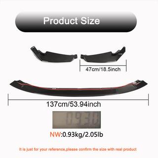 Etupuskurin lip-spoileri Lip V2 (G82/G83, hiilikuitu) BMW 4-sarja G22/23/26 2020– kuva 4