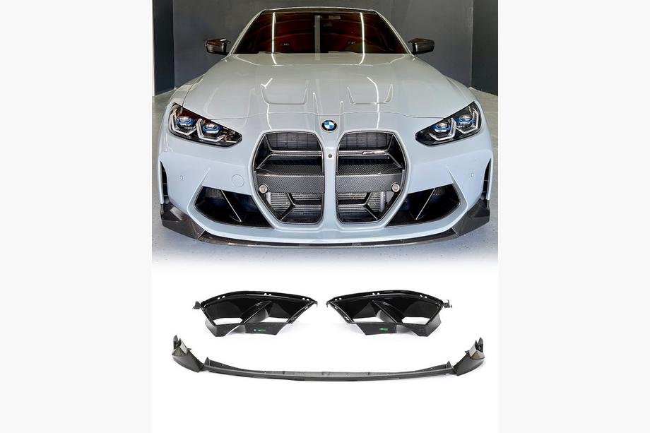 BMW 4-sarja G22/23/26 2020– Etupuskurin lippa Lip V4 (G82/G83, hiilikuitu) Image