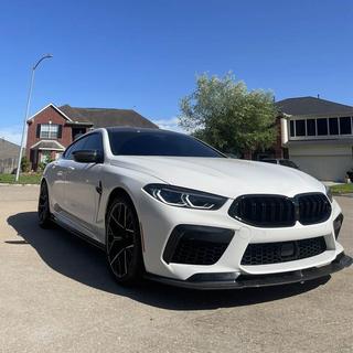 Etupuskurin lip-spoileri (F91/F92/F93 M8, hiilikuitu) BMW 8-sarja G14/G15/G16 2018– kuva 3