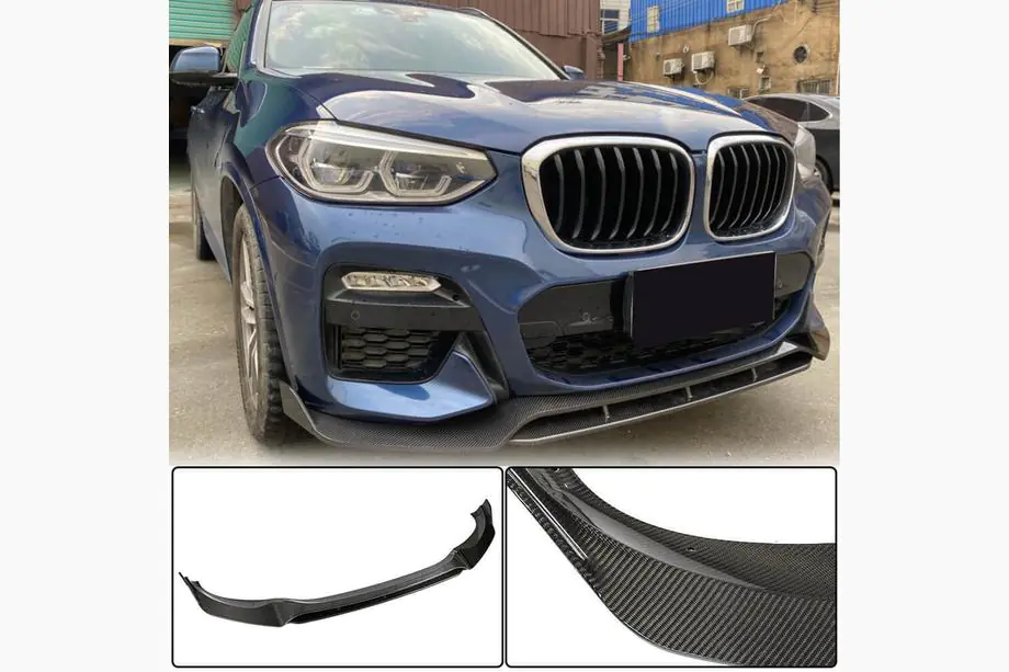 BMW X3 G01 2018– Etupuskurin etulippa (alkuperäiseen M-Sport 2018-2021, hiilikuitu) Image