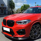 BMW X3 G01 2018– Etupuskurin lip-spoileri Lip V2 (F97 2018-2021, hiilikuitu) kuva 3