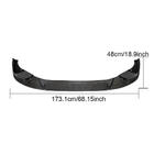 BMW X3 G01 2018– Etupuskurin lip-spoileri Lip V2 (F97 2018-2021, hiilikuitu) kuva 11