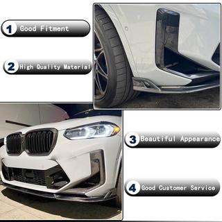 Etupuskurin lip-spoileri (F97 2022-2024, hiilikuitu) BMW X3 G01 2018– kuva 3