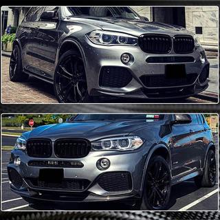 Etupuskurin lip-spoileri Lip (M-Sport, hiilikuitu) BMW X5 F15 2013–2018 kuva 4