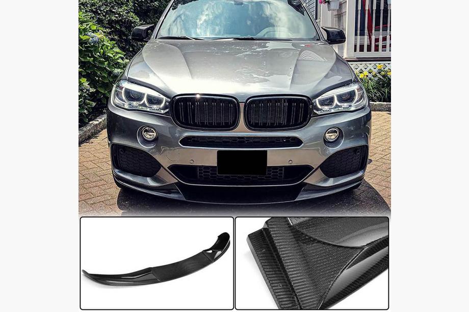BMW X5 F15 2013–2018 Etupuskurin lip-spoileri Lip (M-Sport, hiilikuitu) Image