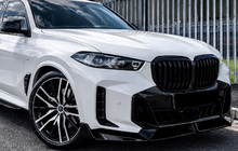 BMW X5 G05 2019–2026 Paradigm V-5 etupuskurin lipa (M-Sport 2023-, kiiltomusta) kuva 3