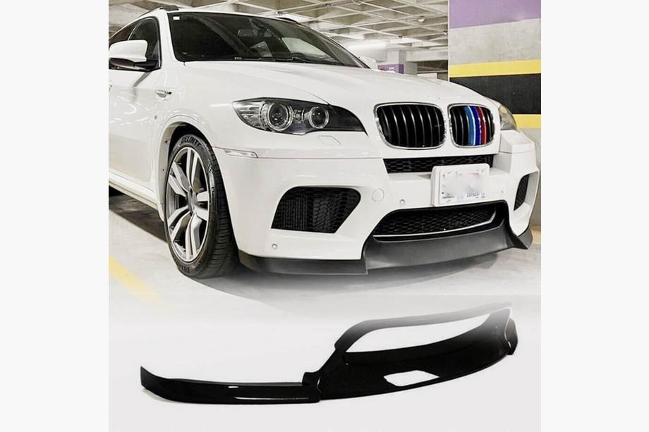 BMW X6 E71 2008–2014 Etupuskurin lip spoileri FRP (X6M 2010-2014) Image