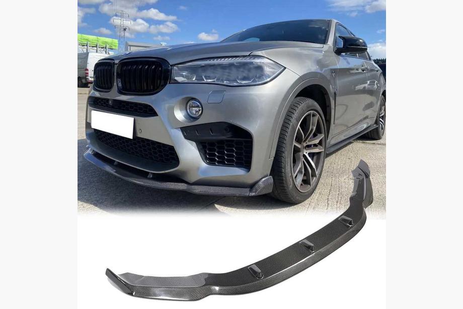 BMW X5 F15 2013–2018 Etuhelman lippa Lip V3 (F85, hiilikuitu) Image