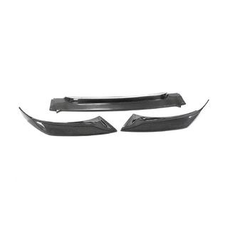 Etupuskurin lip-spoileri Lip V2 (Base, hiilikuitu) BMW X6 F16 2014–2019 kuva 1
