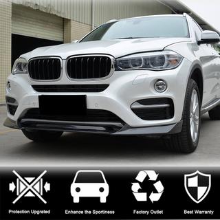 Etupuskurin lip-spoileri Lip V2 (Base, hiilikuitu) BMW X6 F16 2014–2019 kuva 3
