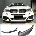 BMW X6 F16 2014–2019 Etupuskurin lip-spoileri Lip (M-Sport, hiilikuitu) kuva 1