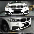 BMW X6 F16 2014–2019 Etupuskurin lip-spoileri Lip (M-Sport, hiilikuitu) kuva 5