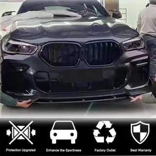 Etupuskurin lip Spoileri (M-Sport 2018-2022, hiilikuitu) kuva 2