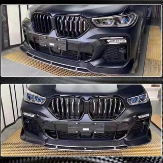 Etupuskurin lip Spoileri (M-Sport 2018-2022, hiilikuitu) BMW X6 G06 2019–2027 kuva 3