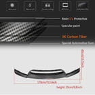 BMW X6 E71 2008–2014 Etupuskurin lip-spoileri Lip V2 (X6M, hiilikuitu) kuva 5