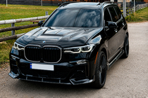BMW X7 G07 2019– Etupuskurin lipa (M-Sport 2019-2022, hiilikuitu) kuva 1