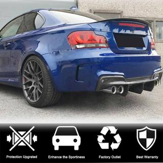 Takapuskurin diffuusori (1M E82, hiilikuitu) BMW 1-sarja E81/E82/E87/E88 2004–2011 kuva 3