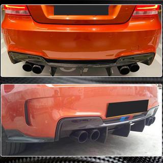 Takapuskurin diffuusori (1M E82, hiilikuitu) BMW 1-sarja E81/E82/E87/E88 2004–2011 kuva 4
