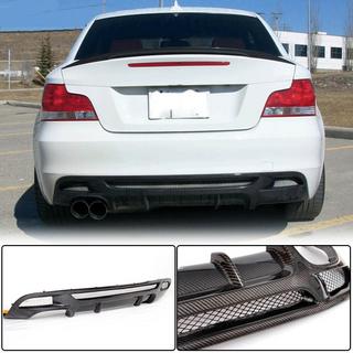 Takapuskurin diffuusori V2 (E82/E88 M-Sport, hiilikuitu) BMW 1-sarja E81/E82/E87/E88 2004–2011 kuva 3