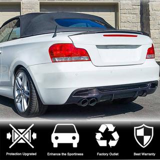 Takapuskurin diffuusori V2 (E82/E88 M-Sport, hiilikuitu) BMW 1-sarja E81/E82/E87/E88 2004–2011 kuva 4