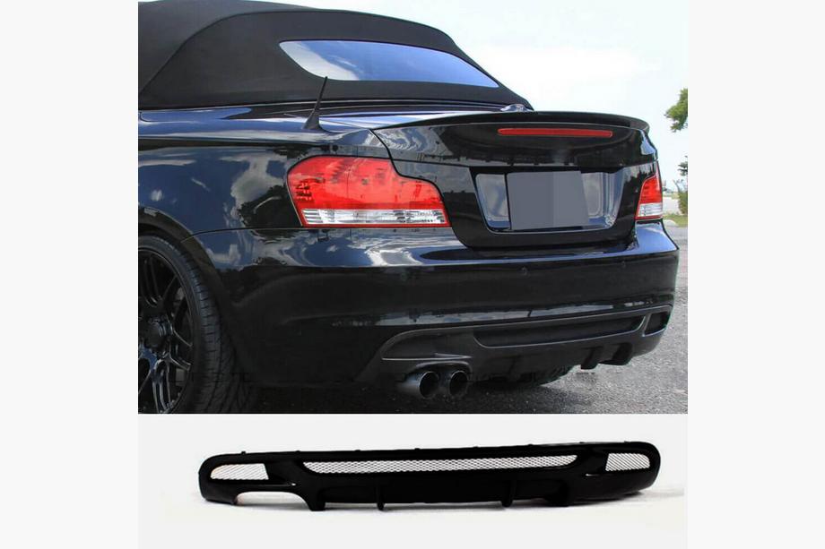 BMW 1-sarja E81/E82/E87/E88 2004–2011 Takapuskurin diffuusori FRP V3 (E82/E88 M Sport) Image