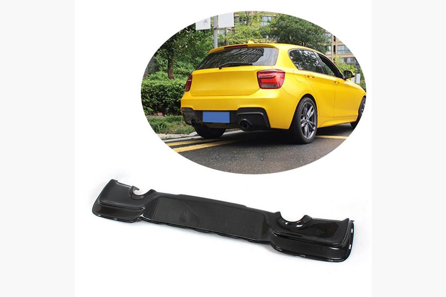 BMW 1-sarja F20/F21 2011–2019 Takapuskurin diffuusori (M-Sport 2011-2015, hiilikuitu) Image