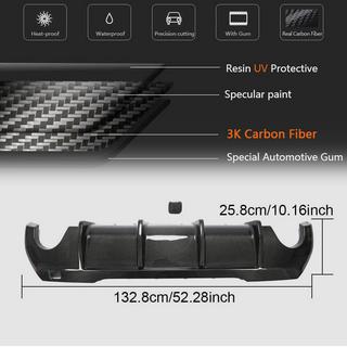 Takapuskurin diffuusori (M-Sport, hiilikuitu) BMW 1-sarja F40 2019–2024 kuva 4