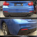 BMW 2-sarja F22/F23 2014–2021 Takapuskurin diffuusori V1 (F22/F23 M-Sport, hiilikuitu) kuva 3