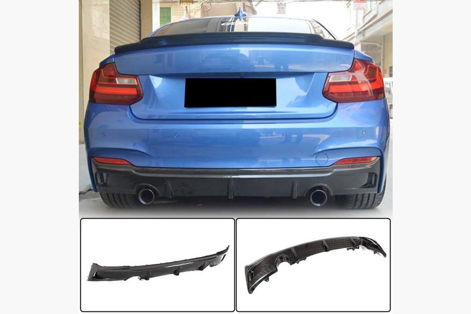 BMW 2-sarja F22/F23 2014–2021 Takapuskurin diffuusori V3 (F22/F23 M-Sport, hiilikuitu) Image