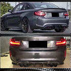BMW 2-sarja F22/F23 2014–2021 Takapuskurin diffuusori V1 (F87 M2/M2C, hiilikuitu) kuva 8