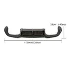 BMW 2-sarja F22/F23 2014–2021 Takapuskurin diffuusori V3 (F87 M2/M2C, hiilikuitu) kuva 6