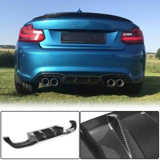 Takapuskurin diffuusori V6 (F87 M2/M2С, hiilikuitu) BMW 2-sarja F22/F23 2014–2021 kuva 1
