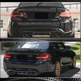 Takapuskurin diffuusori V6 (F87 M2/M2С, hiilikuitu) BMW 2-sarja F22/F23 2014–2021 kuva 4