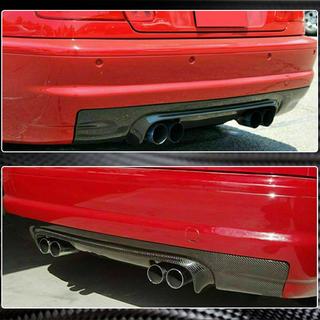Takapuskurin diffuusori V1 (M3:lle, hiilikuitu) BMW 3-sarja E46 1998–2006 kuva 4