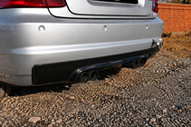 BMW 3-sarja E46 1998–2006 Takapuskurin diffuusori V2 (M3, hiilikuitu) kuva 4