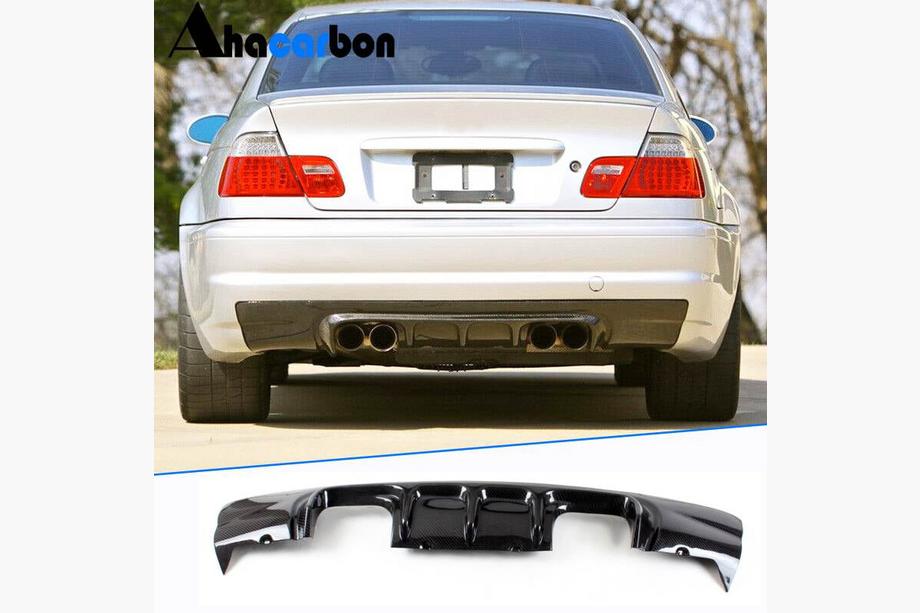 BMW 3-sarja E46 1998–2006 Takapuskurin diffuusori V3 (M3, hiilikuitu) Image