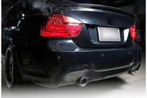 BMW 3-sarja E90/E91 2005–2011 Takapuskurin diffuusori V3 (E90 M-Sport, hiilikuitu) kuva 5