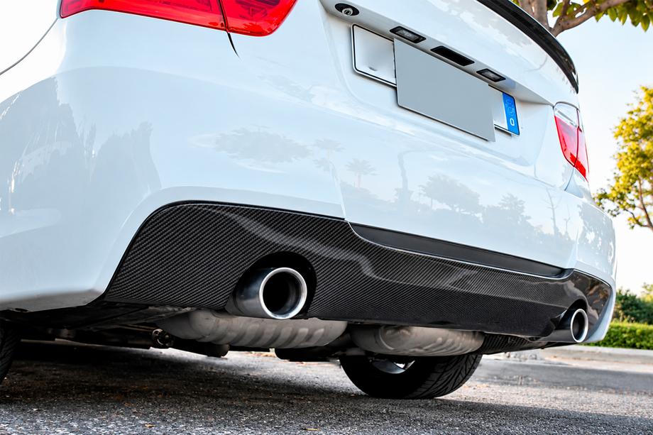 BMW 3-sarja E90/E91 2005–2011 Takapuskurin diffuusori V3 (E90 M-Sport, hiilikuitu) Image