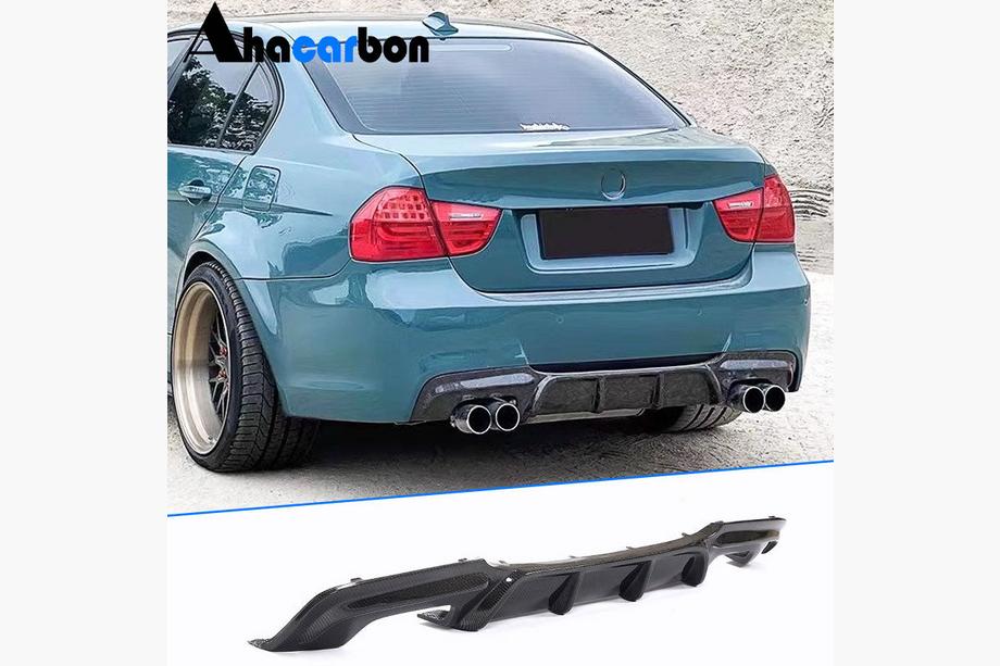 BMW 3-sarja E90/E91 2005–2011 Takapuskurin diffuusori (E90 M-Sport, hiilikuitu) Image