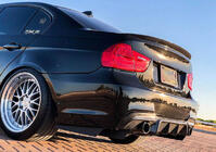 BMW 3-sarja E90/E91 2005–2011 Takapuskurin diffuusori FRP V5 (E90 M Sport) kuva 3