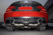 BMW 3-sarja E92/E93 2006–2013 Takapuskurin diffuusori (M-Sport, hiilikuitu) kuva 3