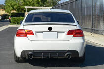 BMW 3-sarja E92/E93 2006–2013 Takapuskurin diffuusori V2 (M-Sport, hiilikuitu) kuva 2