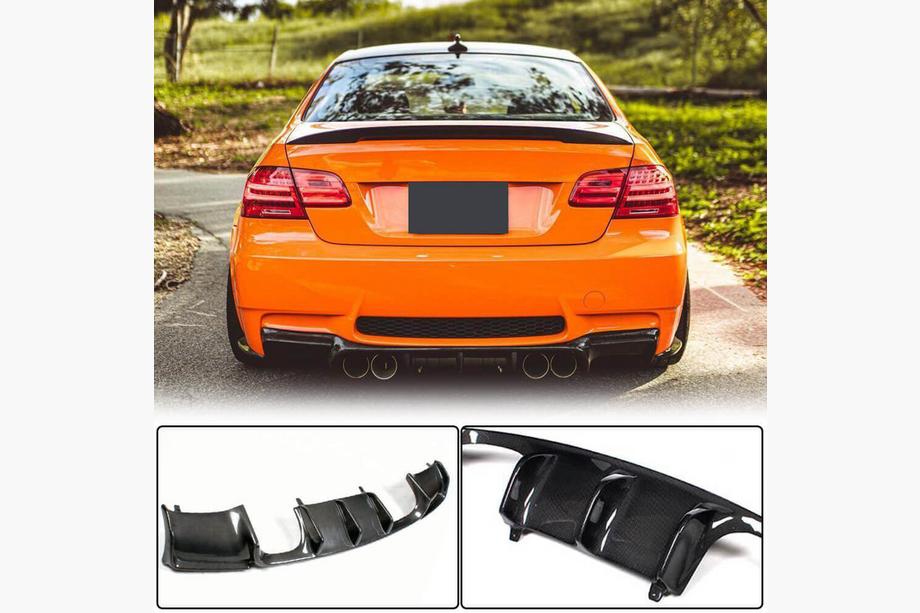 BMW 3-sarja E90/E91 2005–2011 Takapuskurin diffuusori V-Style (M3, hiilikuitu) Image
