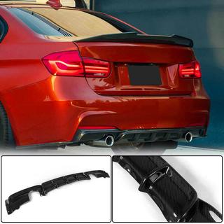 Takapuskurin diffuusori V1 (F30 M-Sport, hiilikuitu) BMW 3-sarja F30/F31 2012–2019 kuva 2