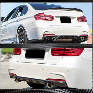 Takapuskurin diffuusori V1 (F30 M-Sport, hiilikuitu) BMW 3-sarja F30/F31 2012–2019 kuva 4