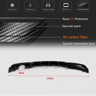 Takapuskurin diffuusori V3 (F30 M-Sport, hiilikuitu) BMW 3-sarja F30/F31 2012–2019 kuva 4