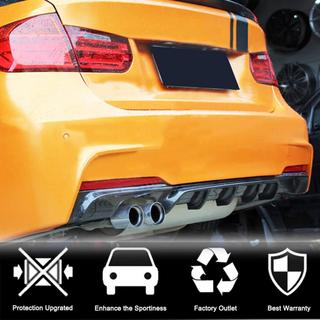 Takapuskurin diffuusori V5 (F30 M-Sport, hiilikuitu) BMW 3-sarja F30/F31 2012–2019 kuva 2