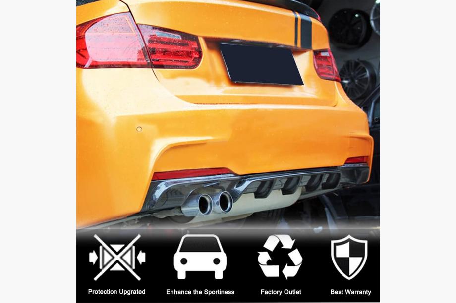 BMW 3-sarja F30/F31 2012–2019 ABS-takapuskurin diffuusori V7 (M-Sport) Kuva 2