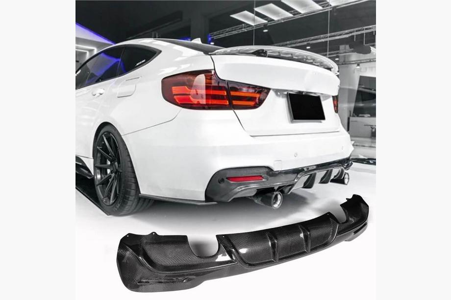 BMW 3-sarja F34 2013–2020 Takapuskurin diffuusori V2 (M-Sport, hiilikuitu) Image